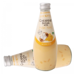 乐可芬芒果味椰子汁饮料(含椰果)290ml 乐可芬芒果味椰子汁饮料(含椰果)290ml